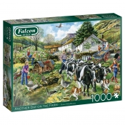 Puzzle 1000: Falcon - Kolejny dzień na farmie (11283)