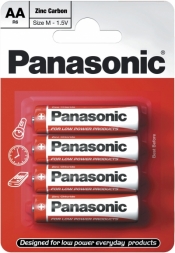 Bateria Panasonic R6, 4 szt.