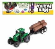 Mini Farma Traktor z maszyną roliczą