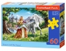 Puzzle Princess and Her Friend 60 elementów (06830)