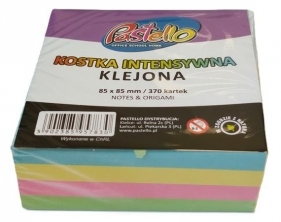 Kostka klejona 85x85mm 370 kartek kolorowa