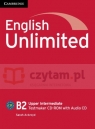 English Unlimited Upper-Int Testmaker CD-ROM and Audio CD Sarah Ackroyd