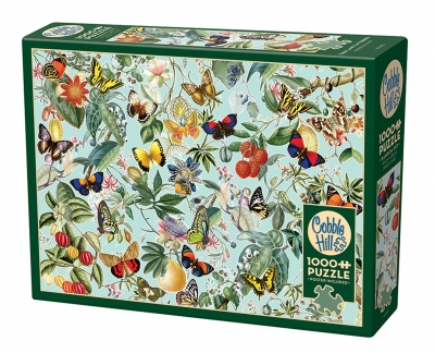 Puzzle 1000 Owoce i Motyle 112189