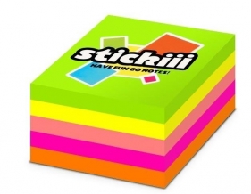 Kostka samoprzylepna 76x76mm 400K 5 kolorów neon