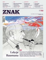 Miesięcznik Znak 752 1/2018 Lekcje Baumana (Uszkodzona okładka)