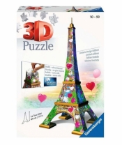 Puzzle 3D: Wieża Eifla - Edycja Love (11183)