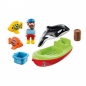 Playmobil 1.2.3: Marynarz z łodzią rybacką (70183)