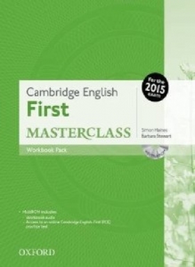 Cambridge English First Masterclass Workbook Pack with MultiRom&Online Practice Test 2015 - Simon Haines