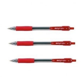 Długopis czerwony BOY PEN BP6000 (BP6000)