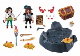 Playmobil Pirates: Piracka kryjówka skarbów (6683)
