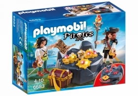 Playmobil Pirates: Piracka kryjówka skarbów (6683)