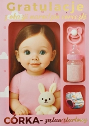 Karnet Narodziny dziewczynka