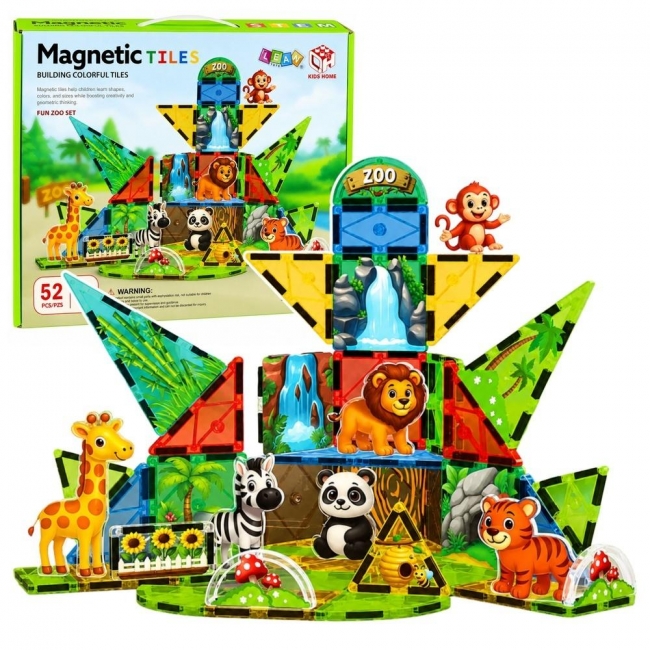 <img src='https://webimage.pl/pics/831/9/d5907990209831.jpg' style='height:440px' /> Klocki magnetyczne konstrukcyjne Dzikie zwierzęta
