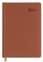 Kalendarz książkowy 2026 A5 brązowy EASY