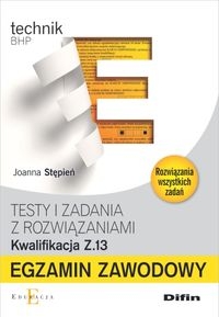 Egzamin zawodowy Testy i zadania z rozwiązaniami Z.13