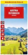 Mapa drogowa Austria 1:400 000 Opracowanie zbiorowe