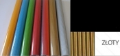 R1725 - Tektura falista ?E? rolka 50cm x 70cm. kolor złoty