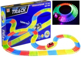 Neonowy Tor Magic Track 224 PCS + Świecące Auto