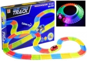 Neonowy Tor Magic Track 224 PCS + Świecące Auto