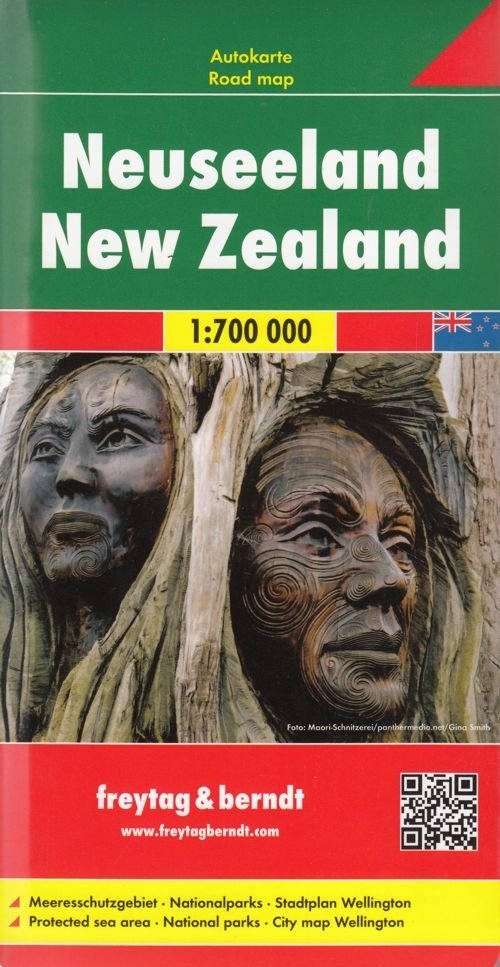 Nowa Zelandia mapa 1:700 000