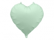 Balon foliowy Serce 45cm zieleń
