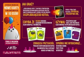 Eksplodujące Kotki: Imprezka (cicha wersja) - Matthew Inman, Elan Lee, Shane Small