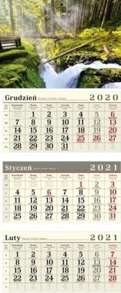 Kalendarz 2021 Trójdzielny Potok CRUX