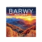 Kalendarz ścienny kwadrat - Barwy Natury