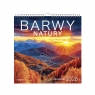 Kalendarz ścienny kwadrat - Barwy Natury