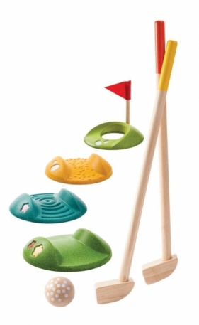 Drewniany mini golf - duży zestaw (PLTO-5683)