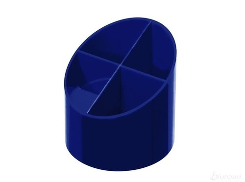 Przybornik okrągły z połyskiem Intense blue (50002511)