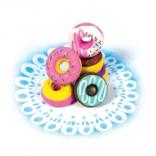 Gumki do ścierania pachnące słodkie Pączki Dainty Donuts, 6 gumek