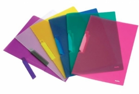 Teczka A4 Proficlip Transparentna niebieska (PAT3025S/18)