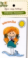 Imienne magnesy Weronika