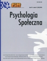 Psychologia Społeczna 2015 nr 2