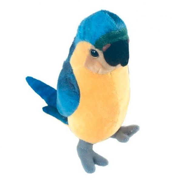 Maskotka Papuga niebiesko-żółta 17 cm (13739)