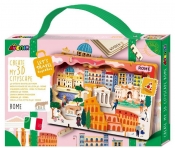 Stwórz pejzaż miejski Rzym - puzzle drewniane 3D (PZ245083)