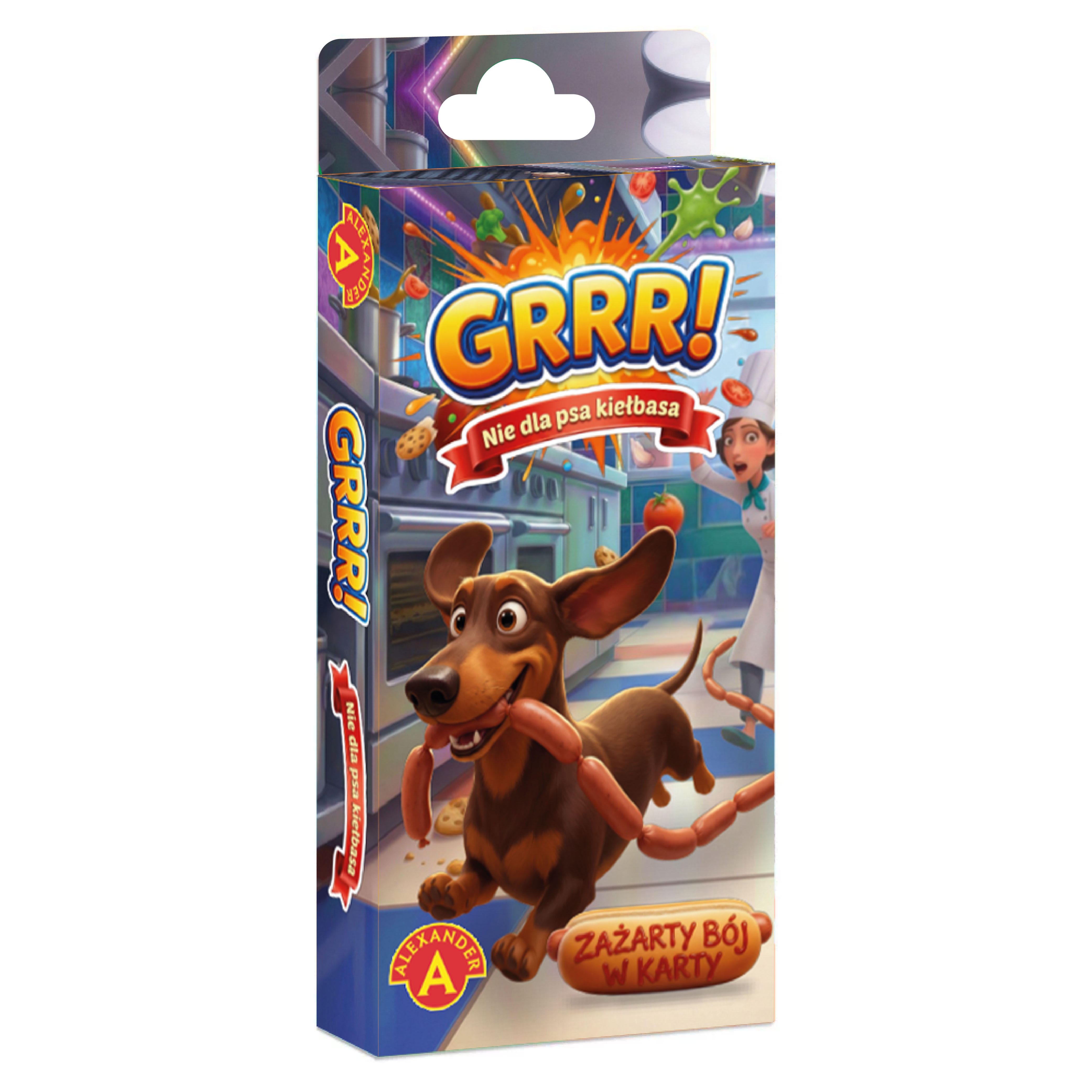 Grrrr! Nie Dla Psa Kiełbasa  - kieszonkowa rodzinna gra karciana