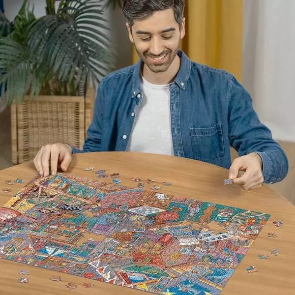 Ravensburger, Puzzle 1000: Poddasze (12000283)