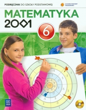 Matematyka 2001. Podręcznik z płytą CD do klasy 6 szkoły podstawowej