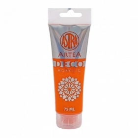 Farba akrylowa Deco Artea 75 ml tuba pomarańczowy