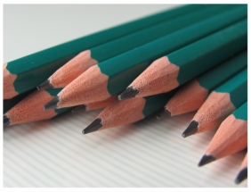 Ołówki elastyczne Excellent zielone - 12 szt. (TO-004)