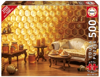 <img src='https://webimage.pl/pics/833/5/d8412668205833.jpg' style='height:440px' /> Puzzle W słodkim domu 500 el 114127