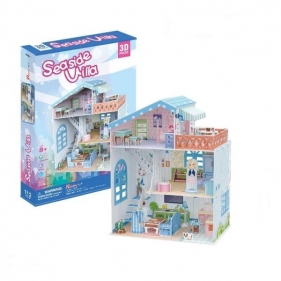 PUZZLE 3D Domek dla lalek Seaside Villa (P683H)