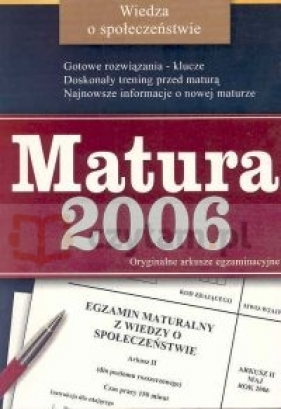 Matura 2006 Wiedza o społeczeństwie