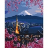  Malowanie po numerach BRUSHME 40x50 cm Podróż po Japonii