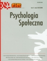 Psychologia społeczna  t.3 numer 4 (9) 2008