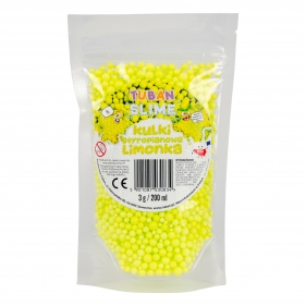 Tuban Slime, Kulki styropianowe 0,2L - limonkowy (TU3083)