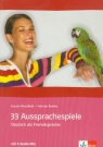 33 Aussprachespiele Deutsch als Fremdsprache z płytą CD Hirschfeld Ursula, Reinke Kerstin