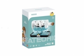 Klocki Statek w butelce 964el